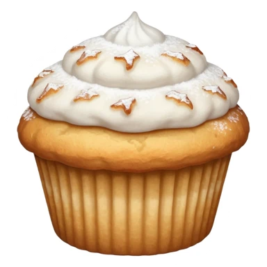 white muffin sticker