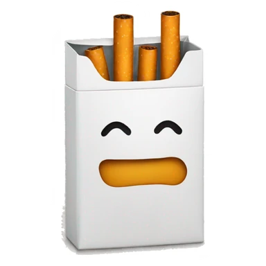 a pack op cigarettes sticker