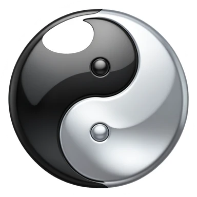 sorayama Yin and yang sticker