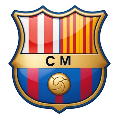 Barcelona logo sticker