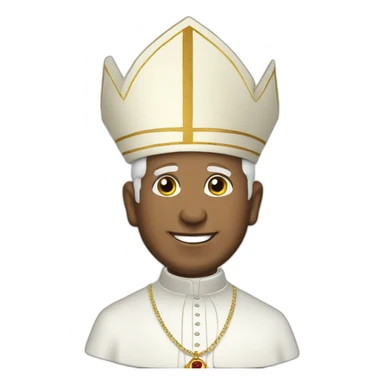 the pope sticker
