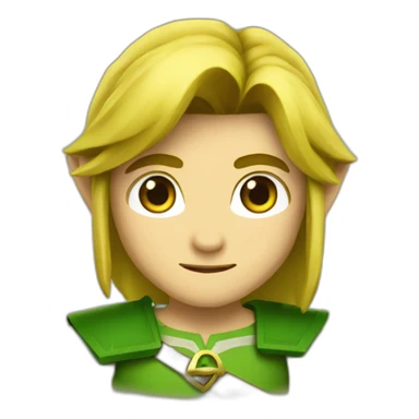 Zelda-link sticker