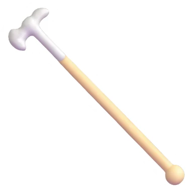 procedimento de punção intraóssea mostrando agulha e osso sticker