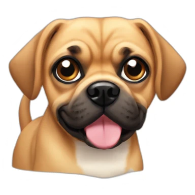 puggle-dog sticker