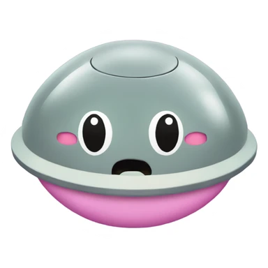 Kirby ufo sticker