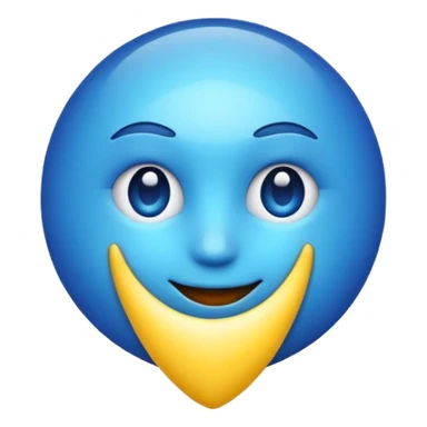 Create a verify meta parody badge  emoji with this ✅🔵 sticker