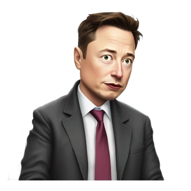 elon musk being deported sticker