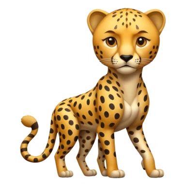 pick cheetah  sticker