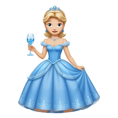 cinderella emoji sticker