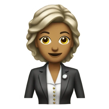 Zoomer Banker Lady sticker