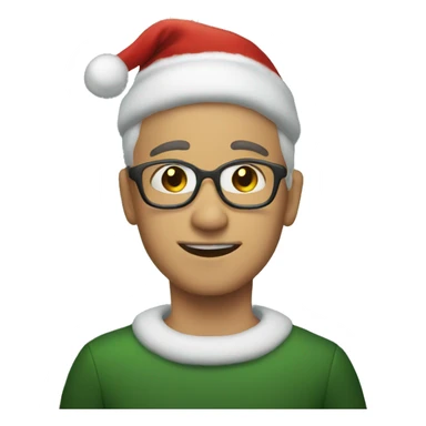 Christmas mood sticker