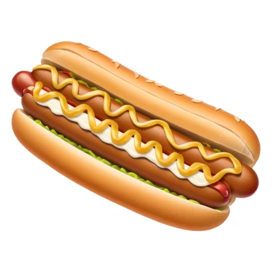 A Seattle style hotdog; a hot dog with cream cheese and grilled onions on it sticker
