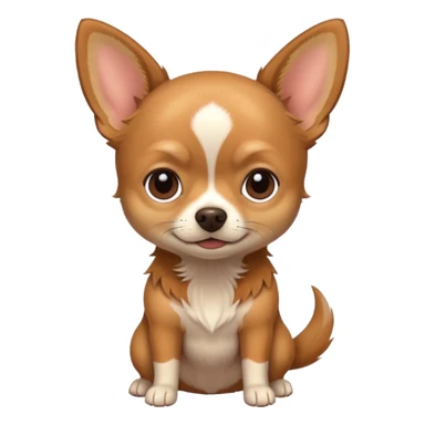Chihuahua color café sticker