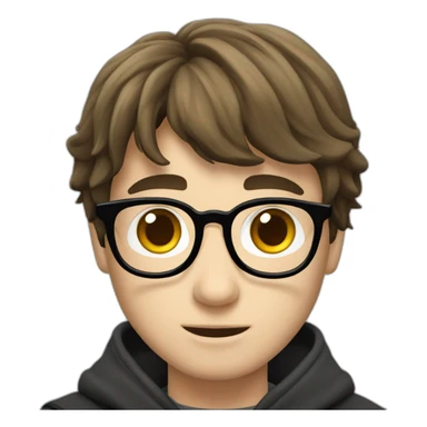Harry Potter sur un balais sticker