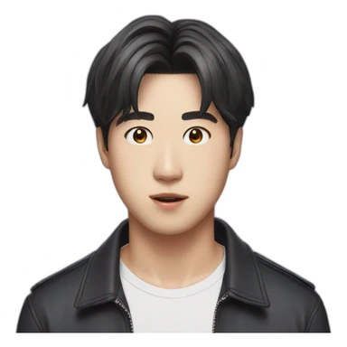 Jin from BTS sticker