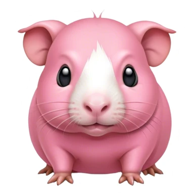 Hairless guinea pig sticker