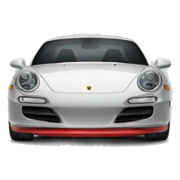 Une Porsche en forme de Ferrari sticker