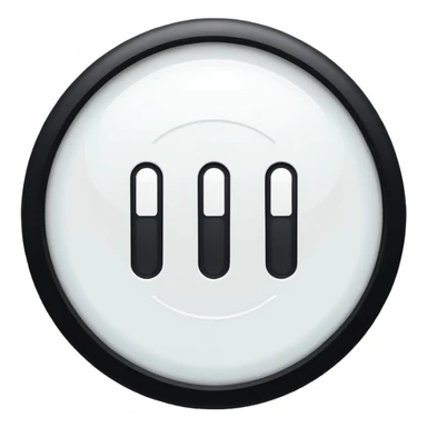 2 exclamation marks in a circle with white colour and its background in light blue colour sticker