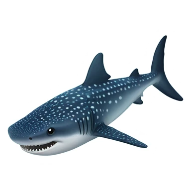 Whale shark sticker