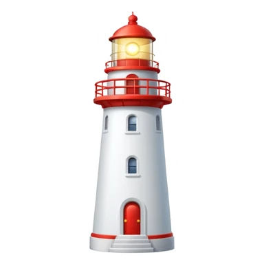 A light house sticker