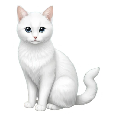 Кот с голубыми звёздами в глазах sticker