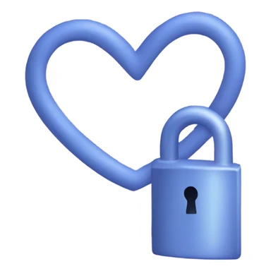 Recolor this 🔒 emoji  Periwinkle color  sticker