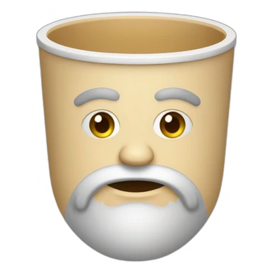 Plato vaso tenedor sticker