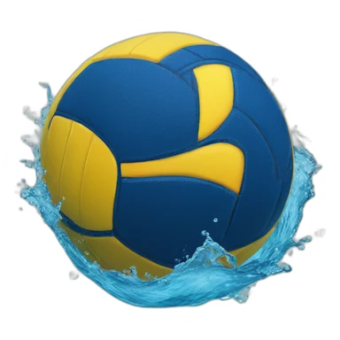 water polo ball sticker