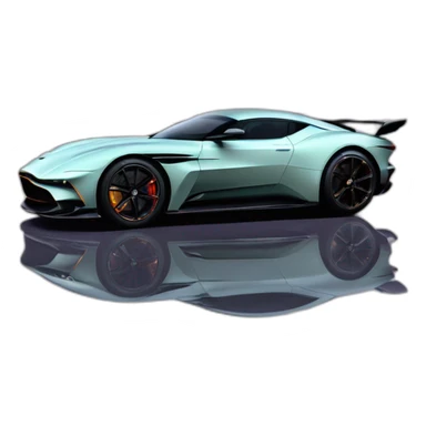 Une Aston martin vulcan sticker
