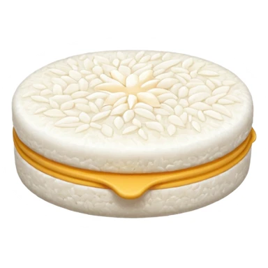 Plain rice cake  sticker
