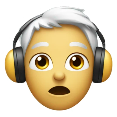 Listening to gossip  sticker