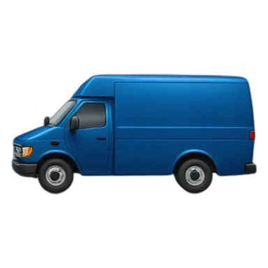 amazon dark blue delivery van sticker