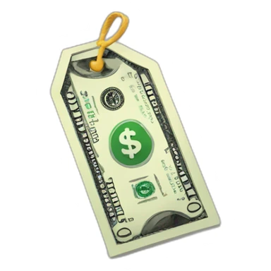tag price money sticker
