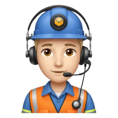 Dispatch department worker  sticker