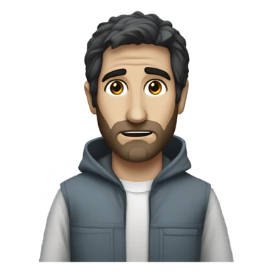 Jake Gyllenhaal as Donnie Darko in a Halloween costume sticker