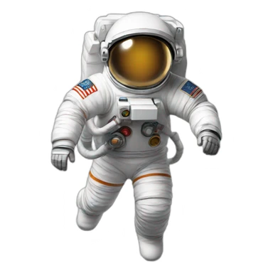 Astronaut sticker