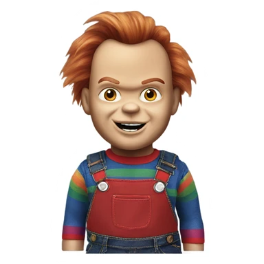 Chucky Doll sticker