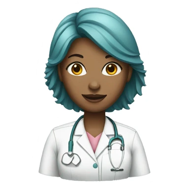 female surgeon sticker