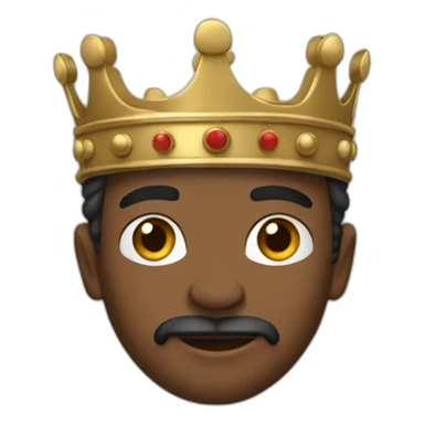 King of the French sticker