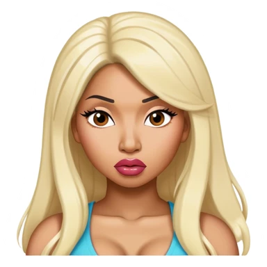 Nicki minaj stank face sticker