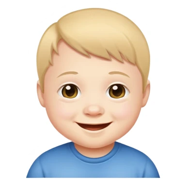 A Down syndrome kid sticker