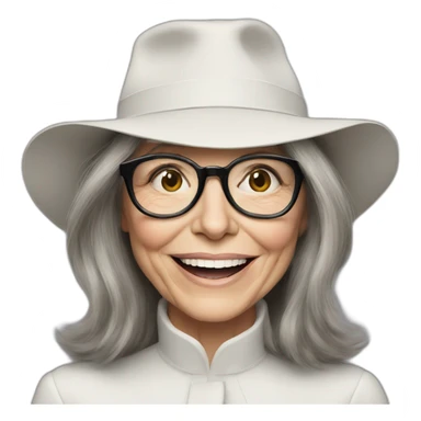 Diane Keaton sticker