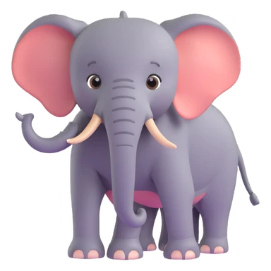 Elephant sticker