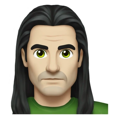 Peter Steele with green shirt sticker