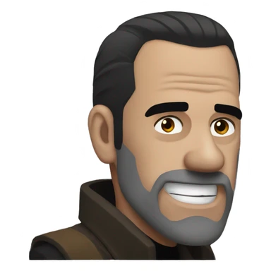Negan from the walking dead sticker