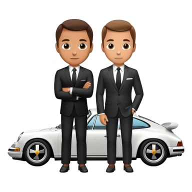 entrepreneur and a porsche 911 sticker