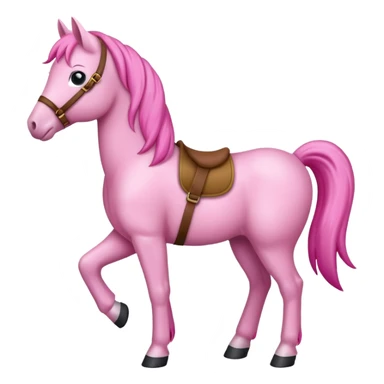 pink pony sticker