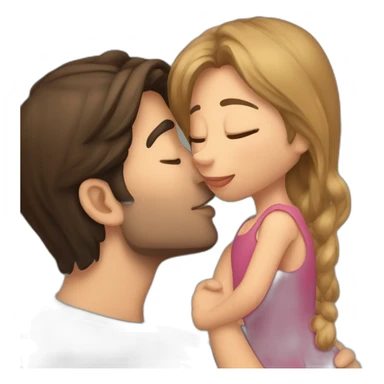 javier milei kissing his sister karina milei sticker