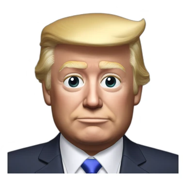 realistic Donald Trump Branded PS5 Sony sticker