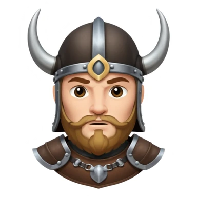 viking black horn helmet sticker